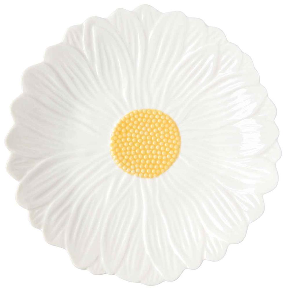 DAISY WHITE TALDRIK D30CM, VALGE, PORTSELAN, Easy Life