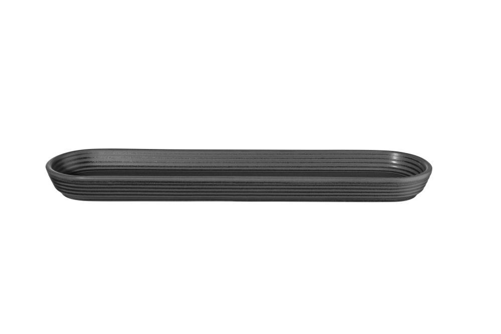 KITCHEN'ART BAGUETTE BOWL 40.5X9.5CM. BLACK, ASA Selection