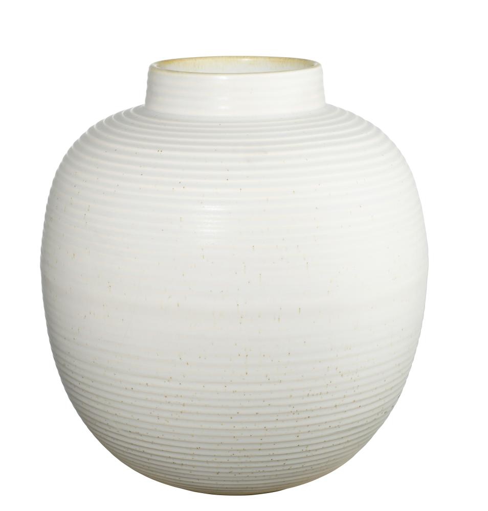JAPANDI VASE H29CM. D26.5CM. SOFT SHELL, ASA Selection