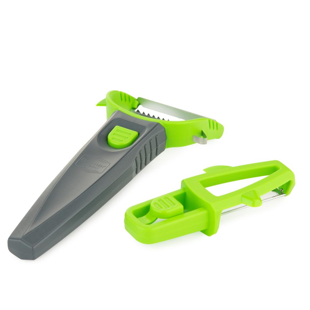 MULTI PEELER JULIENNE, GREEN/GREY, Börner