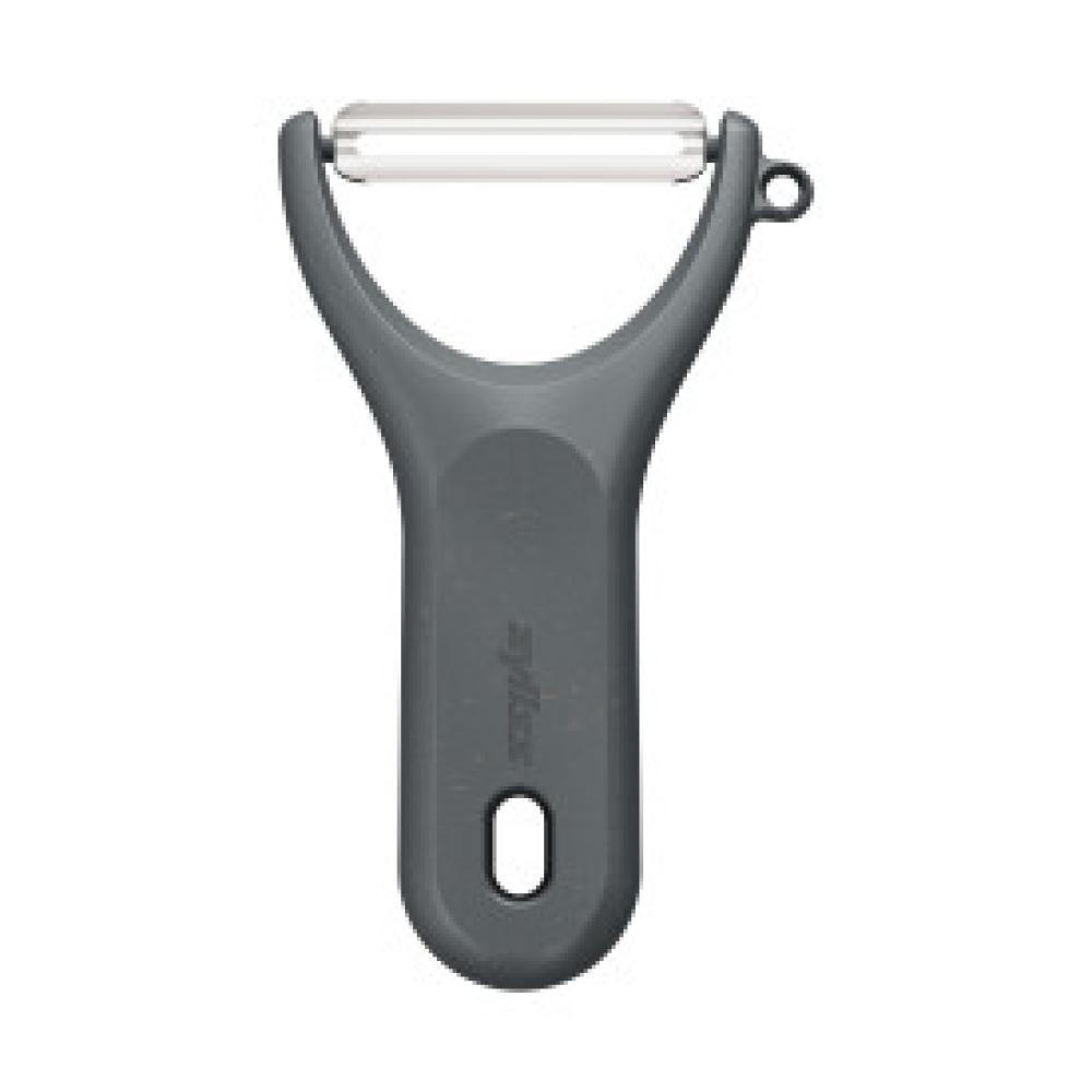 ZYLISS PEELER 14CM, Y SHAPED, WHEAT STRAW PLASTIC/STAINLESS STEEL, Zyliss