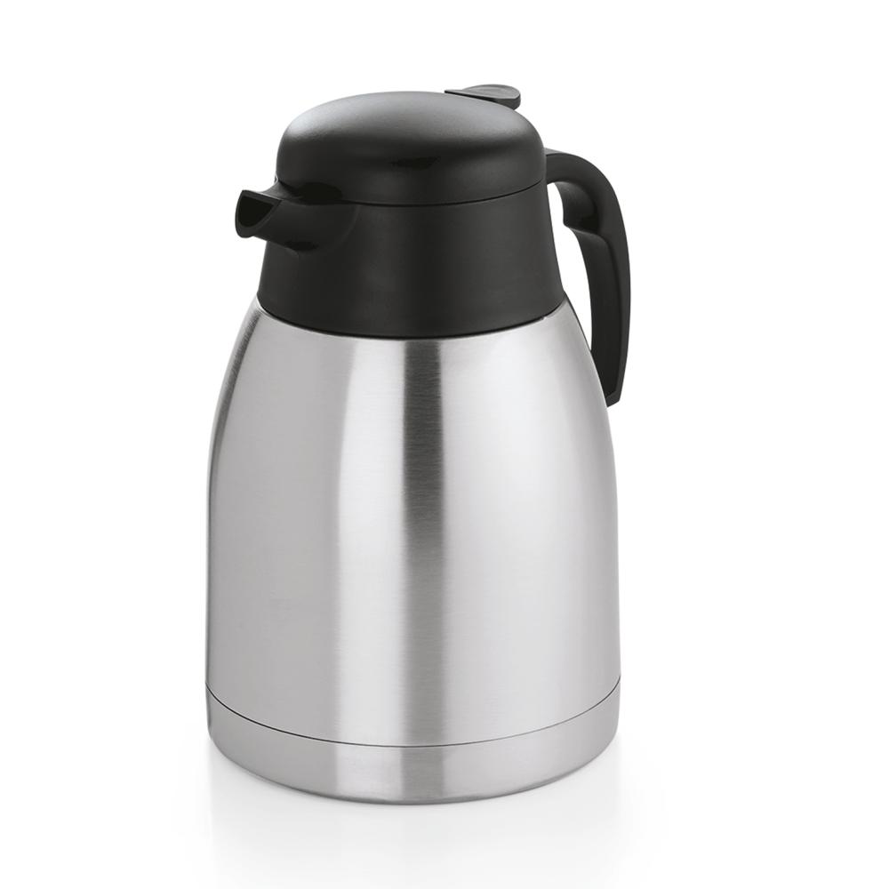 DOUBLE-WALLED THERMOS 1.5L, D14/H22CM, ST.ST., WAS