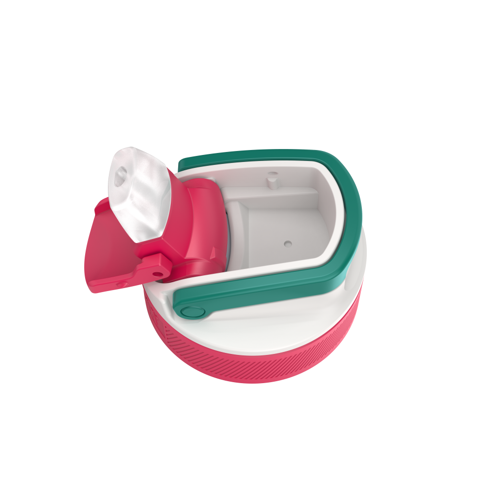 LAGOON ŪDENS PUDELE BĒRNIEM 400ML, FLAMINGO, Kambukka