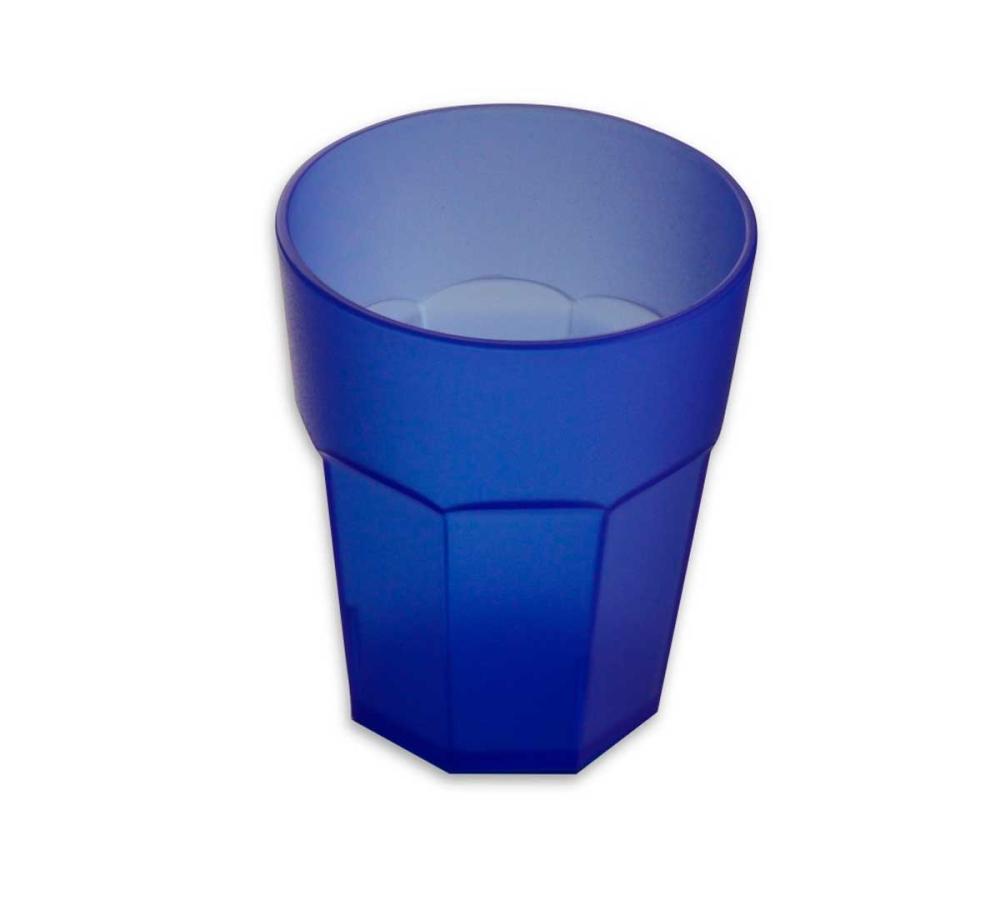 GRANITY GLASE 350ML, BLUE, PP, MORI 2A