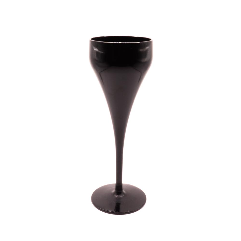 FLUTE KLAAS 130ML, MUST, PC, MORI 2A