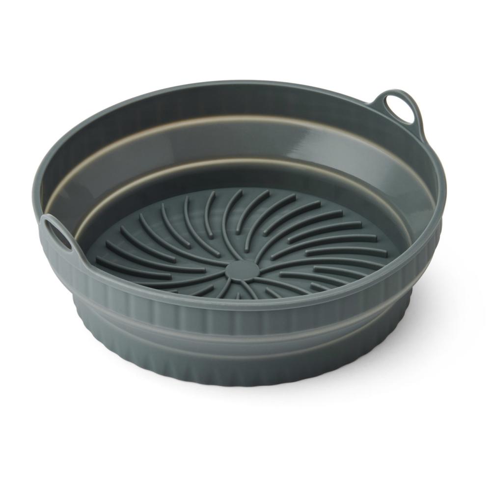 KITCHENCRAFT AIR FRYER LINER COLLAPSIBLE D20CM, GREY, SILICONE, Kitchen Craft