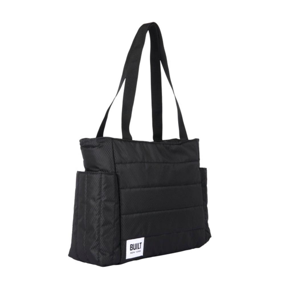 BUILT PUFFER LUNCH TOTE BLACK, Built New York