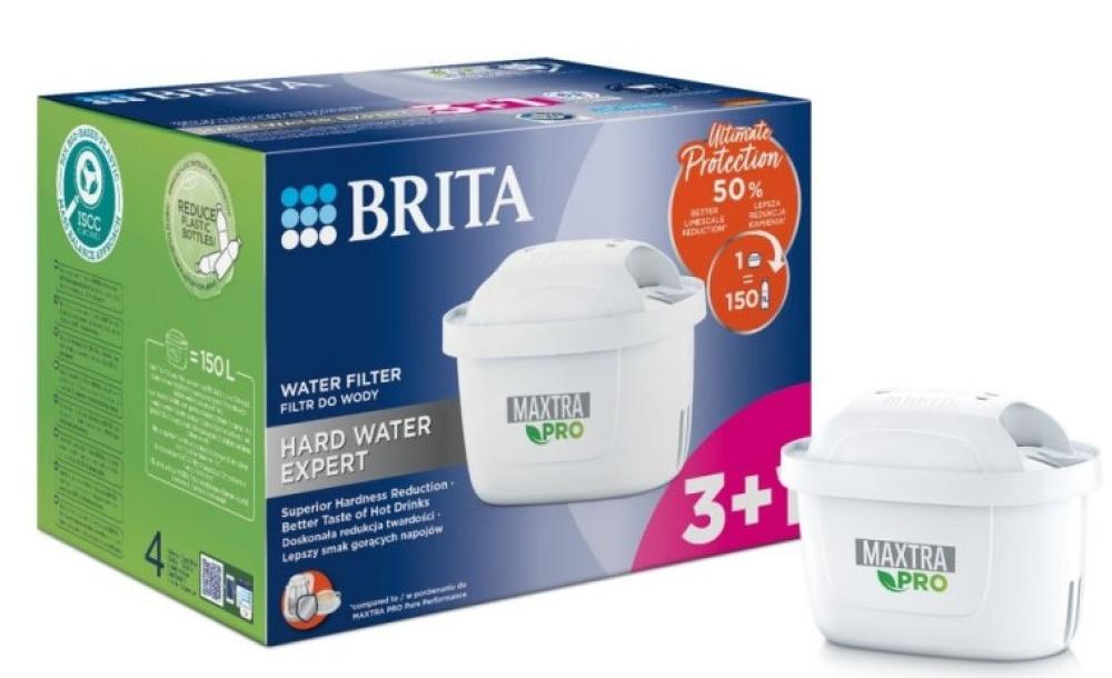 MXPRO HARD WATER WATER FILTER CARTRIDGES 3+1, BRITA