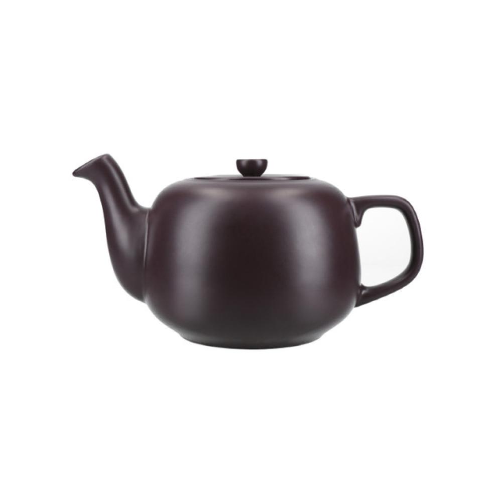 LA CAFETIÈRE CERAMIC TEAPOT, PURPLE, 1.2 LITRES, LABELLED, La Cafetiere