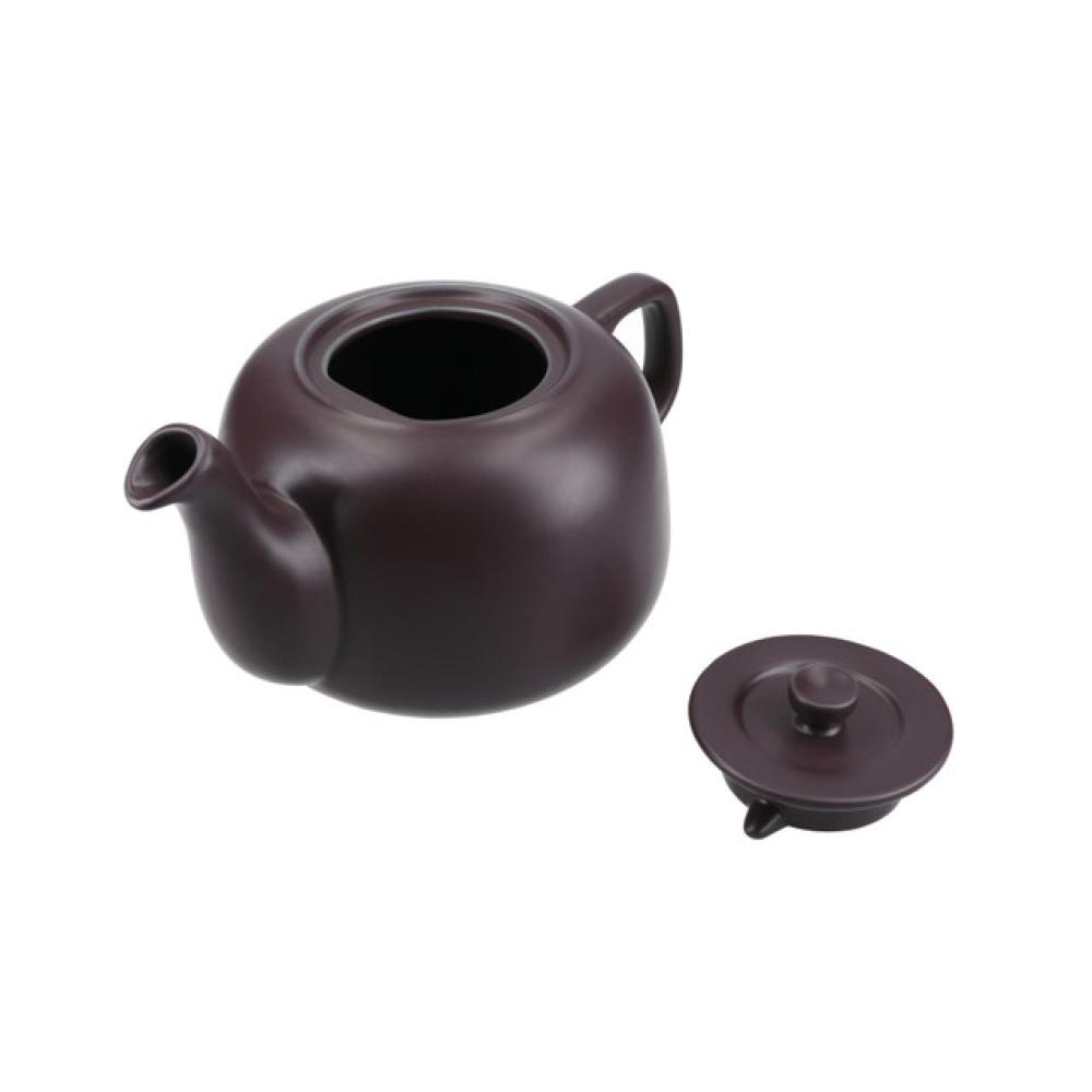 LA CAFETIÈRE CERAMIC TEAPOT, PURPLE, 1.2 LITRES, LABELLED, La Cafetiere