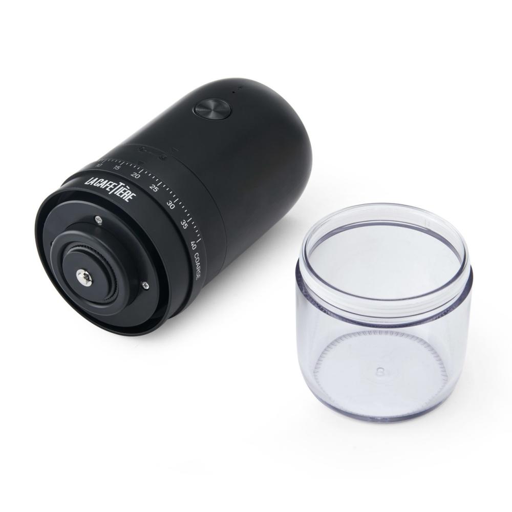 LA CAFETIÈRE ELEKTRISKAS KAFIJAS DZIRNAVIŅAS 200ML, MELNA, PLASTM., KERAM.DZIRN., La Cafetiere