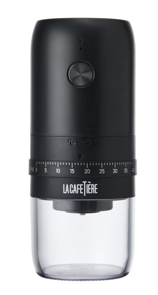 LA CAFETIÈRE ELEKTRISKAS KAFIJAS DZIRNAVIŅAS 200ML, MELNA, PLASTM., KERAM.DZIRN., La Cafetiere
