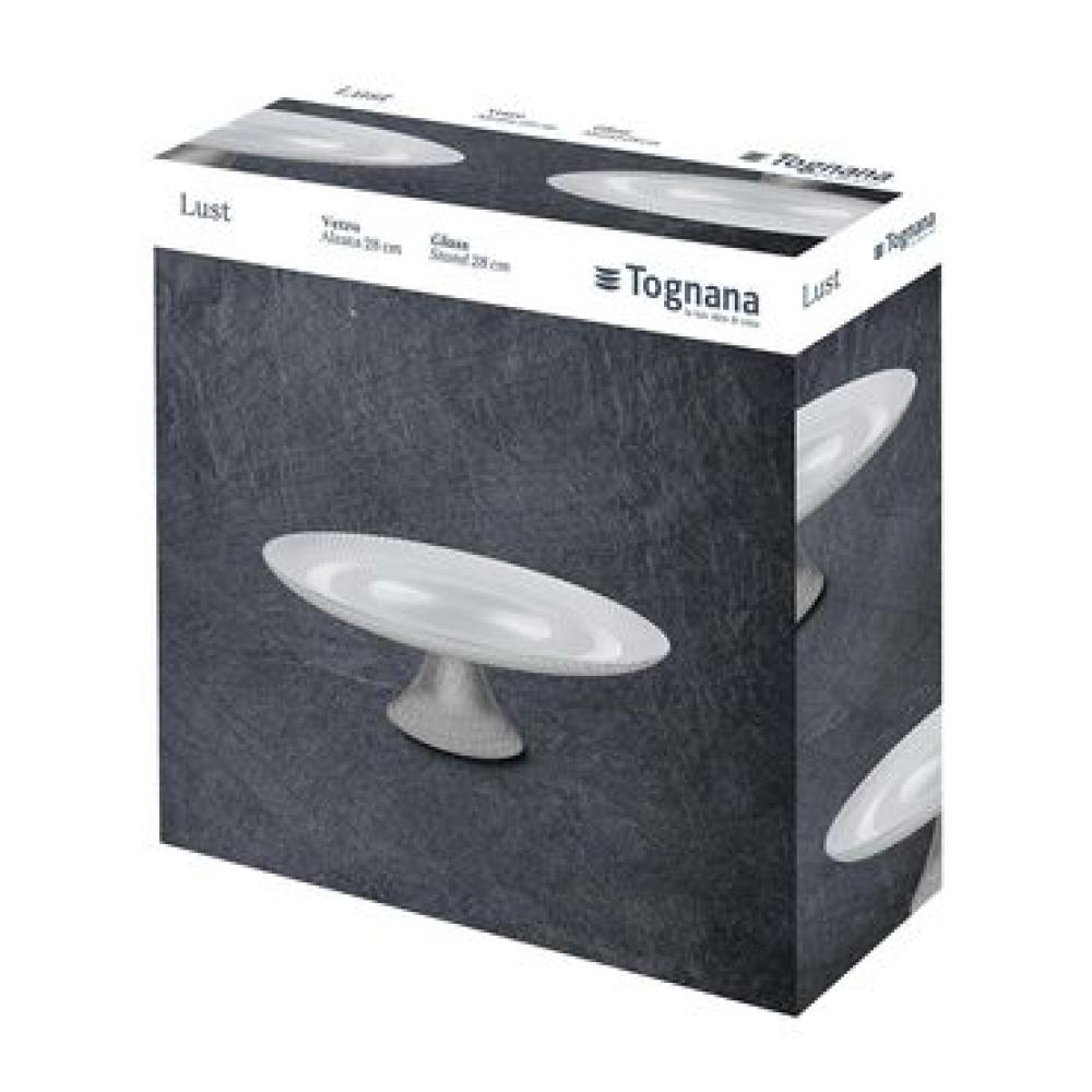 NATALE KŪKU ŠĶĪVIS D28CM, UZ KĀJAS, SUDRABA KR., STIKLS, Tognana