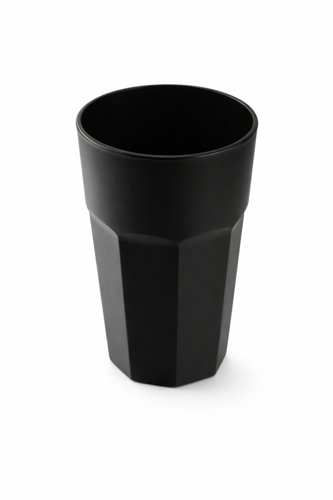 GRANITY GLASE 450ML, BLACK, PP, MORI 2A