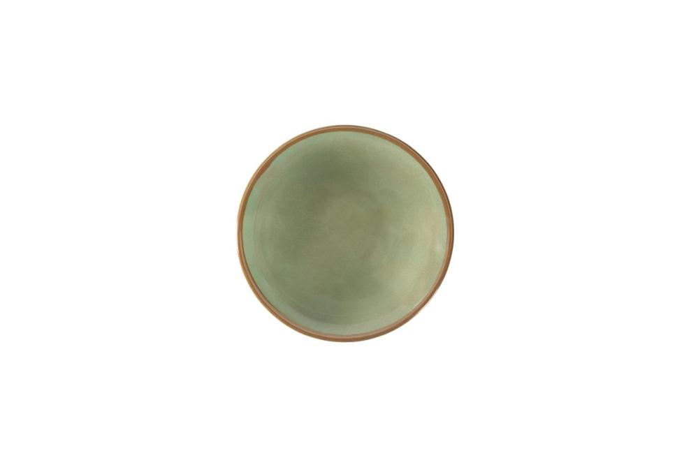 OLIVA BĻODA 14CM, G.ZAĻŠ, PORCELĀNS, COMAS