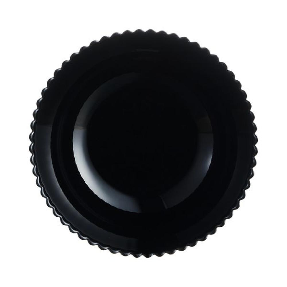 BLOOM BLACK BOWL 16CM, BLACK, GLASS, Luminarc