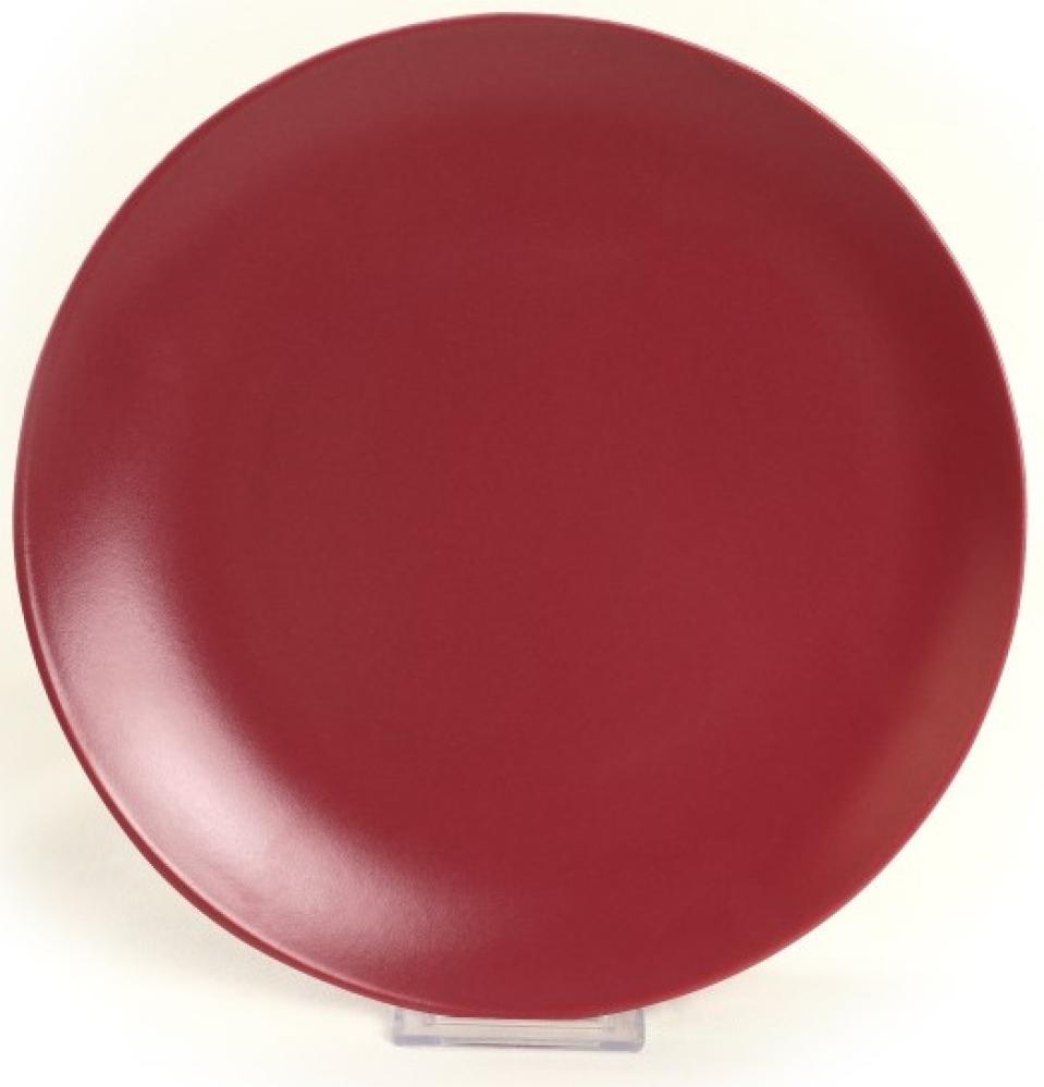 KERAMIKA PUSDIENU ŠĶĪVIS 27 CM RED, Keramika