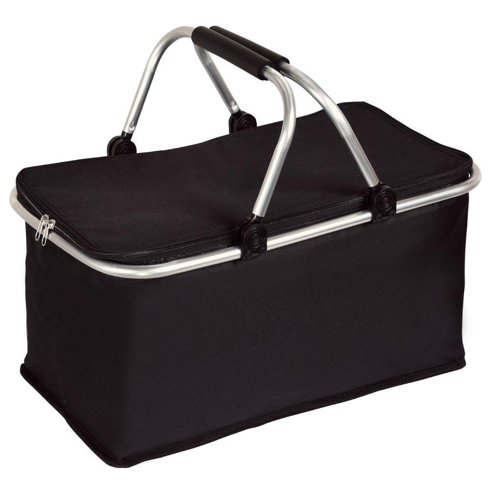 THERMO BAG 50x29x25.5CM, BLACK, POLYESTER, Kesper