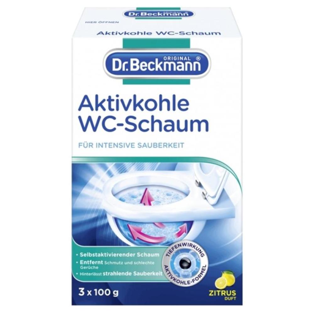 DR.BECKMANN TĪRĪŠANAS PUTAS AR AKTIVĒTO OGLI 3x100G, TUALETEI, DR. BECKMANN