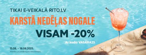 Karstā nedēļas nogale rito.lv