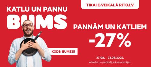 Īpašais piedāvājums e-veikalā rito.lv