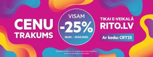 Īpašais piedāvājums e-veikalā rito.lv