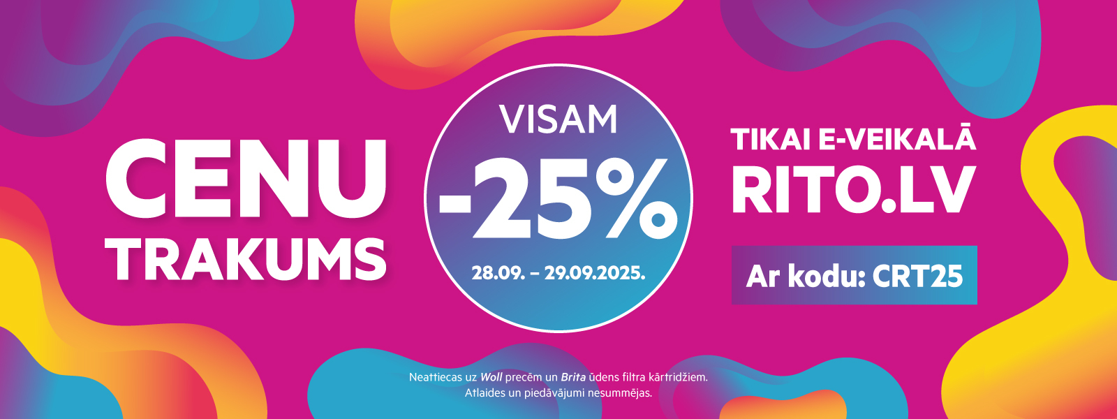 Īpašais piedāvājums e-veikalā rito.lv