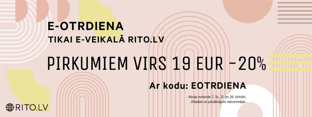 E-OTRDIENA e-veikalā rito.lv! 